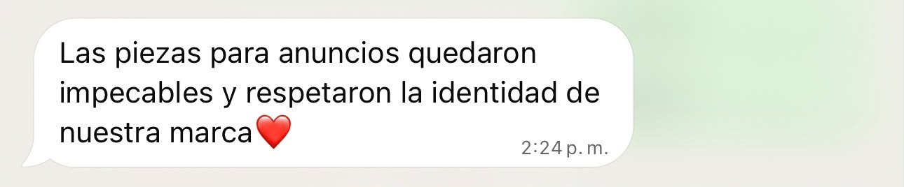Testimonio de una clienta sobre el trabajo de Yesica Tarqui