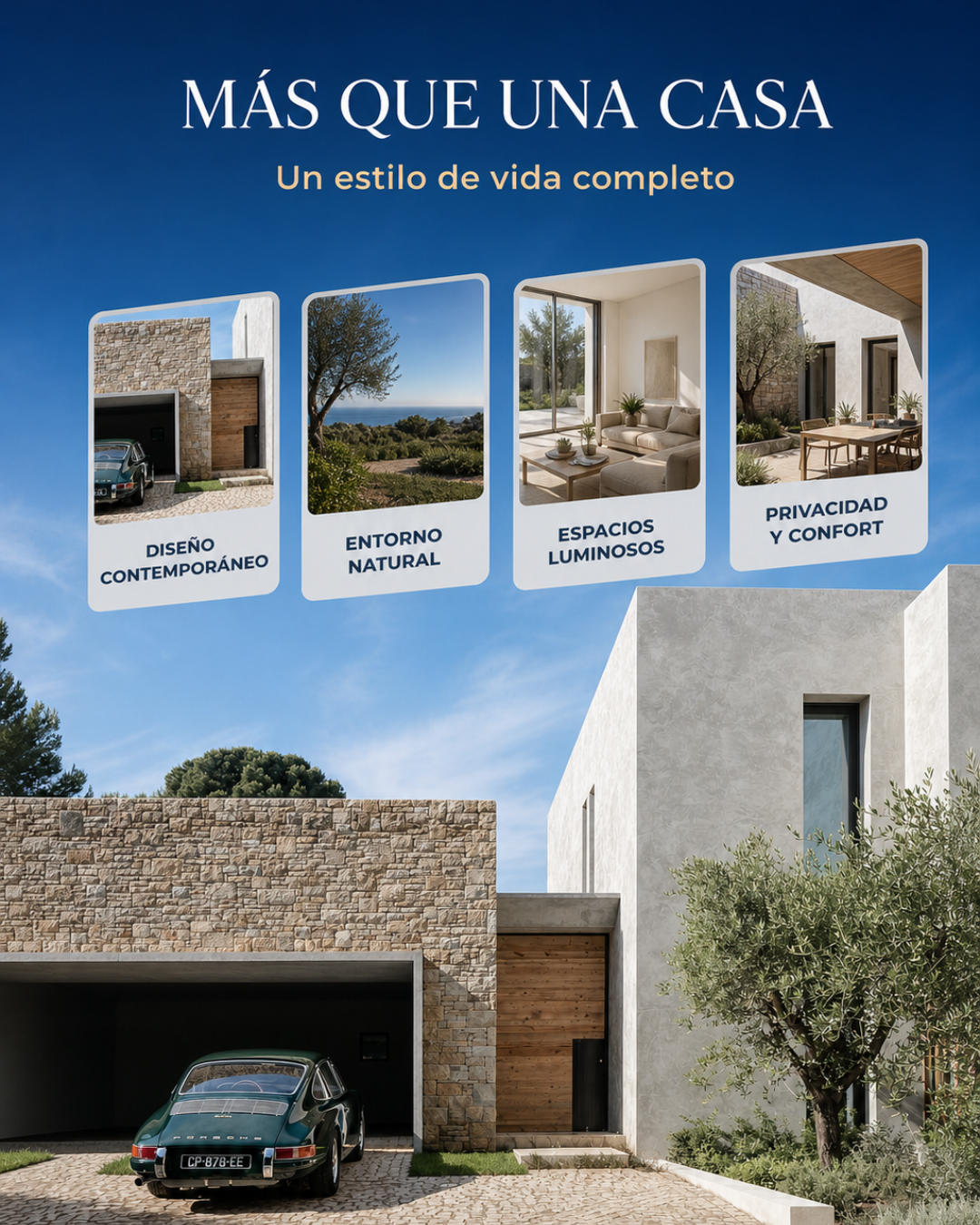 Pieza de feed inmobiliaria: más que una casa, un estilo de vida completo